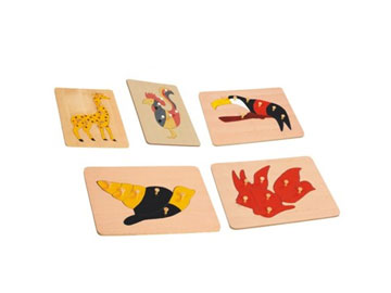 认知图形插板 JC-RCB